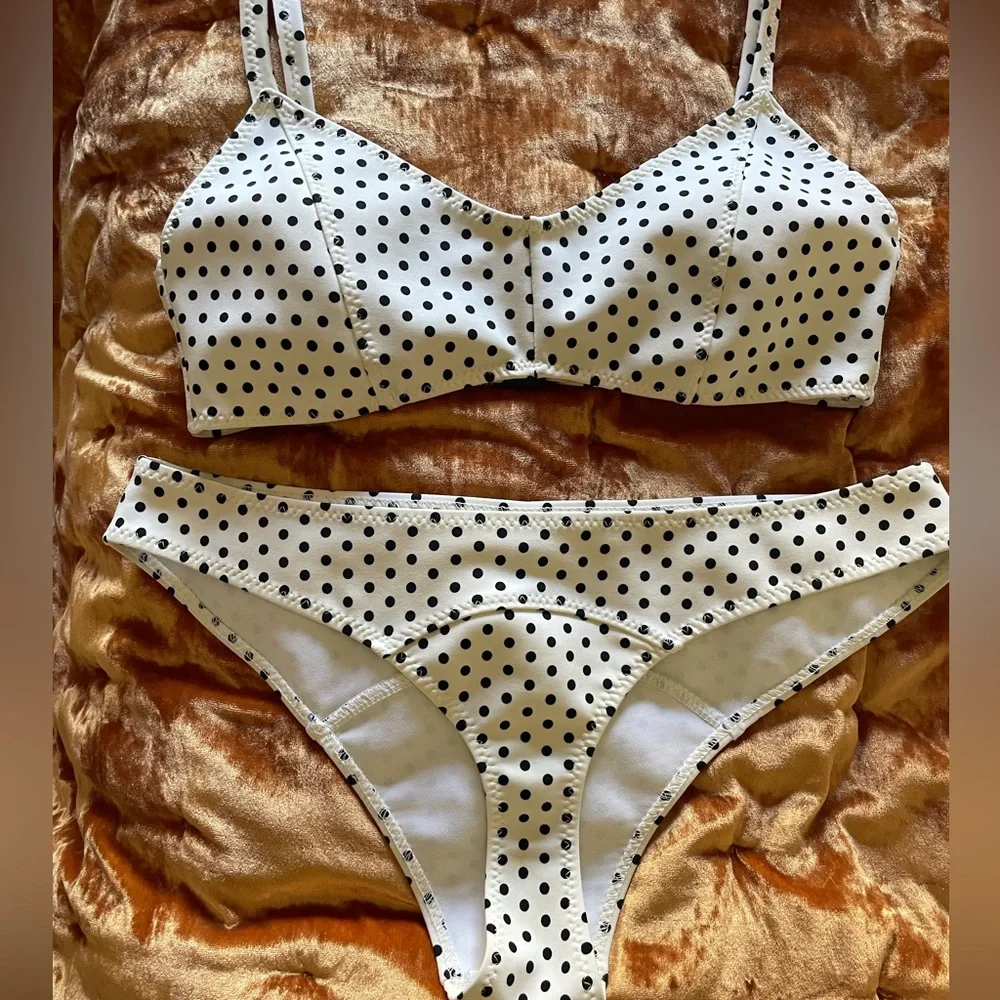 Lisa Marie Fernandez Polka-dot Bikini - Picture 13 of 14